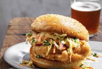 Crispy Beer Chicken Sandwich