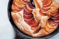 Rustic Skillet Plum Cake