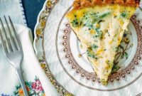 Creamy Cheddar & Broccoli Tart