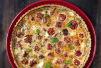 Roasted Cherry Tomato Tart