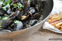 Zesty Apple Cider Mussels