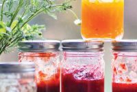 Sweet Berry, Tart Rhubarb Jam