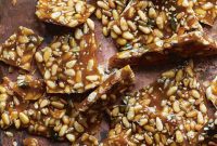 Golden Pine Nut Crisp
