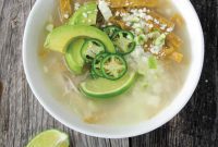 Zesty Mexican Chicken and Lime Soup