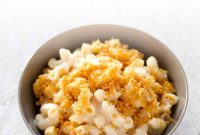 Golden Crumb Baked Mac and Cheese