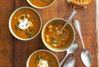 Hearty Tomato, Chickpea, and Spinach Soup