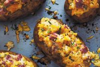 Savory Corned Beef Stuffed Potato Shells