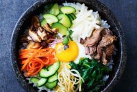 Vibrant Bibimbap Bowl