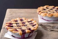 Homemade Blueberry Pie Perfection