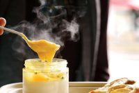 Runny Yolk Coddled Eggs over Velvety Potato Puree