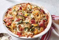 Vibrant Primavera Spaghetti Bake