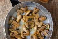 Savory Sherry Garlic Mushrooms
