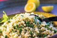 Bright Lemon Pearl Couscous