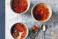 Spiced Chai Custard Brûlée