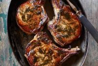 Dill Pickle Infused Pork Chops