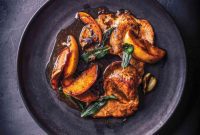 Golden Pork Scallopini with Apples and Fragrant Sage