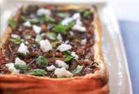 Savory Onion and Feta Tart