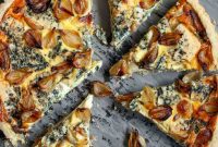 Caramelized Onion and Tangy Blue Cheese Tart