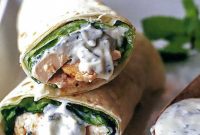 Vibrant Tandoori Chicken Wraps