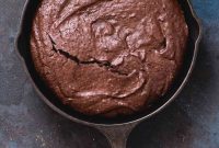 Fudgy Skillet Brownies