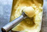 Lemon Sorbet Tart
