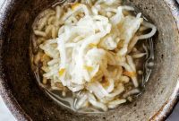 Cultured Kohlrabi Crunch