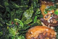 Smoky Ham Hock Braised Greens