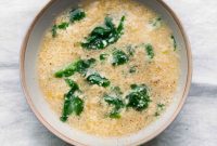 Italian Stracciatella Egg Drop Soup