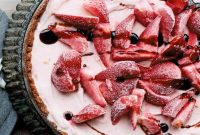 Frosted Strawberry Dream Pie