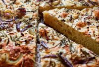 Red Onion and Rosemary Focaccia