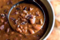 Spicy Chorizo and Creamy Cranberry Bean Stew