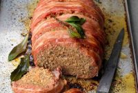 Bacon-Cloaked Meatloaf