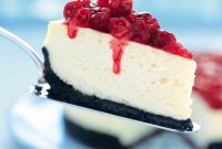 Bright Cranberry Orange Cheesecake