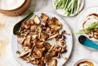 Peking-Style Mushroom Pancakes