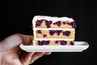 Sunshine Blueberry Lemon Layer Cake