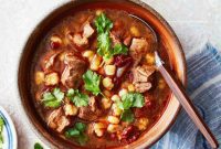 Hearty Instant Pot Pork and Hominy Stew