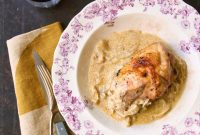 Savory Roast Chicken with Caramelized Onion Gravy