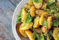 Homestyle Zesty Potato Salad with Celery Crunch
