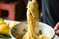 Fragrant Amalfi Lemon Spaghetti