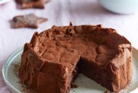 Chocolate Mousse Meringue Cloud Cake