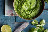 Creamy Peanut Cilantro Chutney