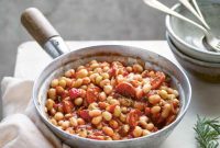 Tuscan White Bean and Tomato Stew with Rosemary