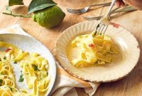 Lemon Tagliatelle Delight