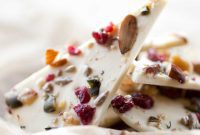 Jeweled Cardamom Chocolate Bark