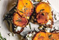 Honey-Kissed Rosemary Roasted Pears