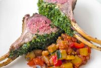 Dijon Herb Roasted Lamb Rack