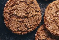 Spiced Rye Gingerbread Cookies