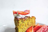Citrus Speckled Olive Oil Cake