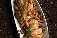 Apricot-Glazed Pork with Earthy Chanterelles