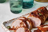 Crispy Prosciutto Air Fryer Pork Tenderloin